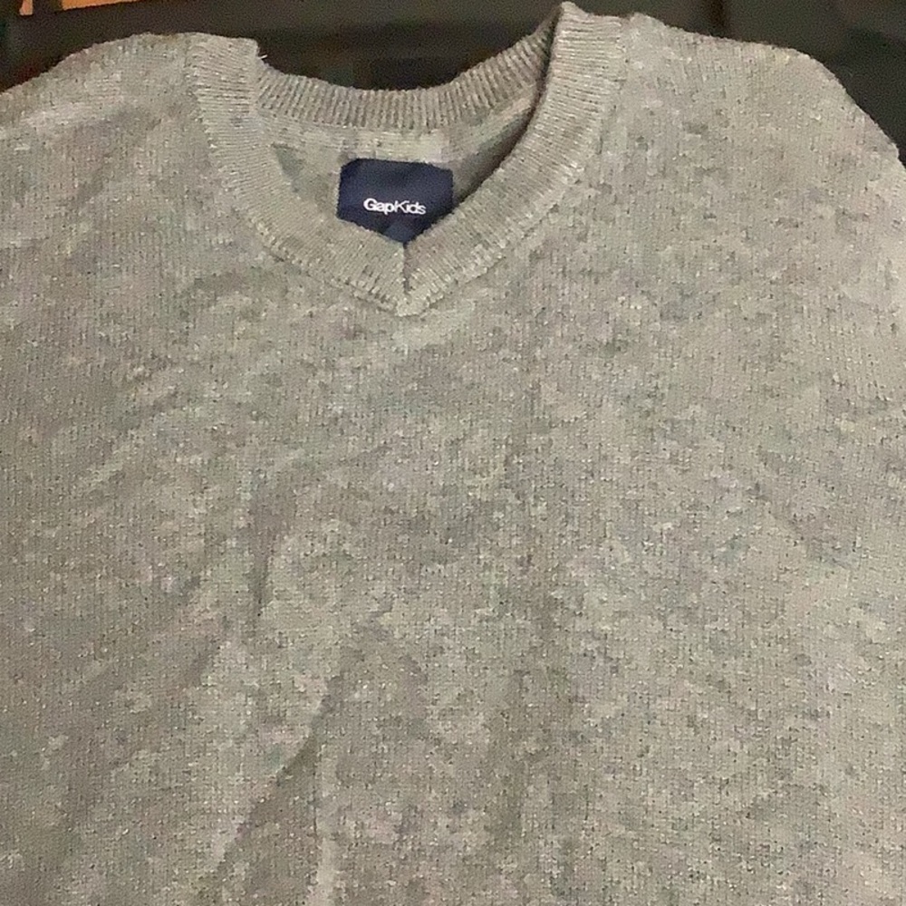 Gray sweater